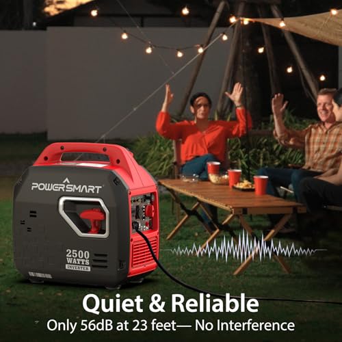 PowerSmart 2500-Watt Portable Inverter Generator for Camping U773