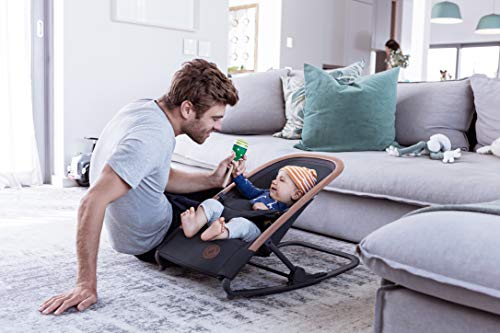 Maxi-Cosi Kori 2-in-1 Baby Bouncer Seat, Portable Rocker, Classic Green Z910