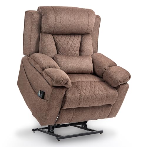 Power Lift Chair Recliner with Massage and Heat for Adults, Dual Motor H2507
