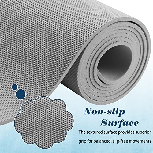 10 Pack Yoga Mats Bulk 68" x 24" x 4mm Non Slip Exercise Mats for Kids and Adults P651246
