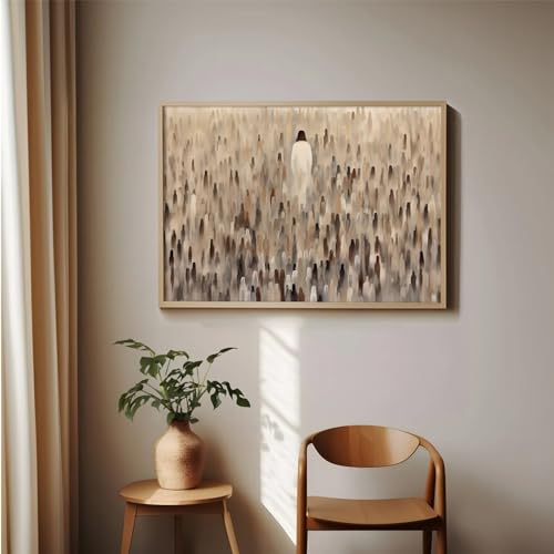 Jesus Lamb Wall Art Canvas Print Christian Scripture Decor 24x36 Inch Unframed C777