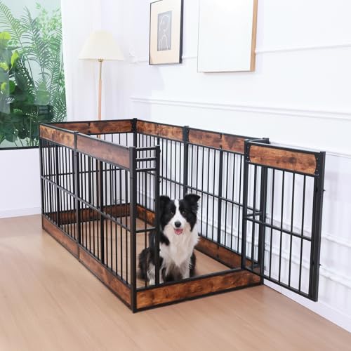 Dog Playpen 31.5" Indoor Heavy Duty Furniture Style Puppy Pen K408