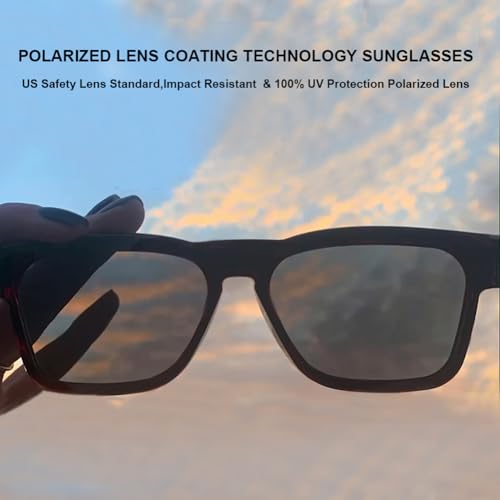 OhO Smart Glasses Polarized Sunglasses with Bluetooth Speaker M7097