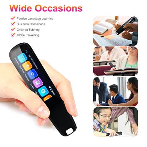 Upgraded Translation Pen Scanner, OCR Digital Pen Reader for Students R366802