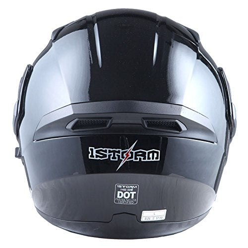 1Storm HB89 Modular Full Face Helmet Flip Up Dual Visor Z122535