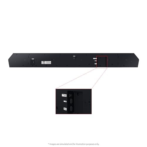 SAMSUNG Q990D 11.1.4ch Soundbar with Wireless Dolby Atmos and Rear Speakers M1387