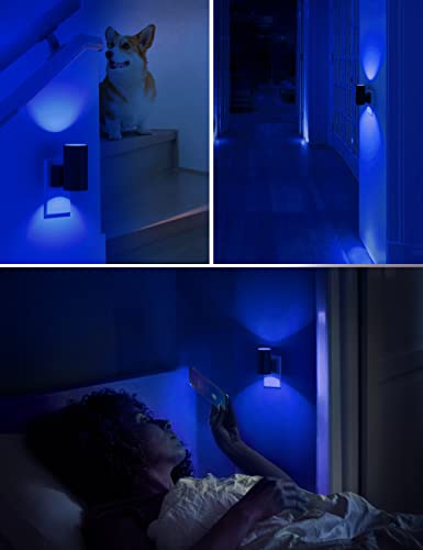 L LOHAS LED Night Light Plug In, Dusk to Dawn Sensor, Dimmable, 2 Pack I9791