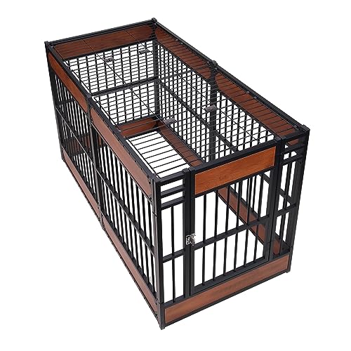 Dog Playpen 31.5" Indoor Heavy Duty Furniture Style Puppy Pen K408