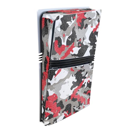 MightySkins Carbon Fiber Gaming Skin for PS5 Digital Edition Disc Drive - Black Camo S1804