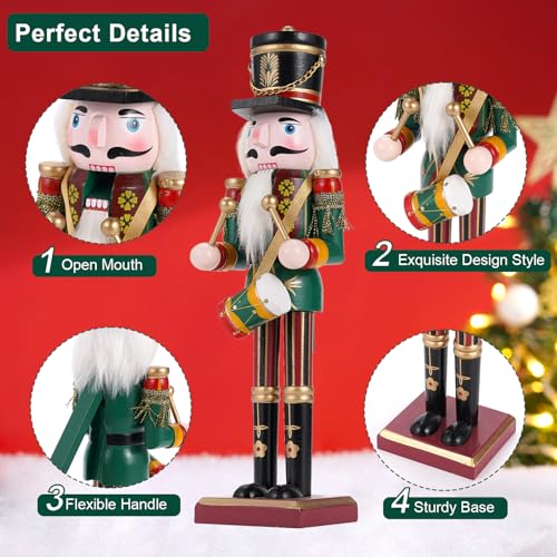 12 inch Wooden Nutcracker Ornament Swordsmen U177