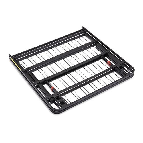 Amazon Basics Foldable Metal Bed Frame with Storage, Full Size, Black A770