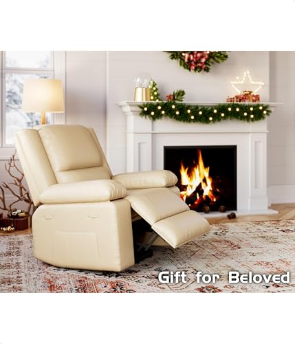GarveeHome Power Lift Recliner Chair with Heat and Massage, Faux PU, for Elderly I162