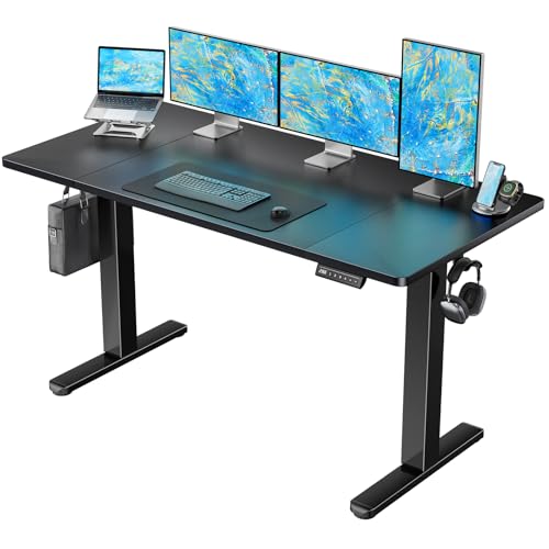 HUANUO Electric Standing Desk 71 x 35 inch Height Adjustable Sit Stand Desk H24537