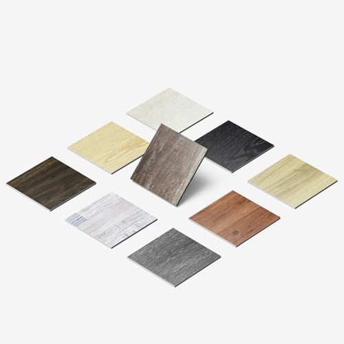 ATOPOSE Peel and Stick Vinyl Flooring 36pcs 6"×36" Wood Effect Waterproof D74600