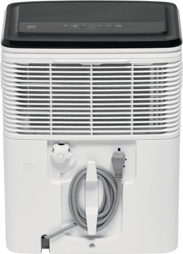 Frigidaire 50-Pint Portable Dehumidifier with Wi-Fi for Medium/Large Rooms, White Q334986