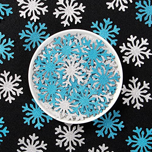 White-Gold Christmas Tree Star Confetti 300pcs Party Decoration N454