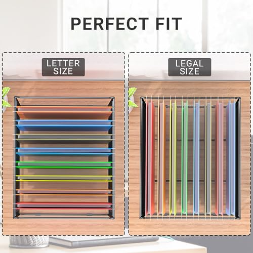 Hanging File Folder Frame for Legal and Letter Size, 1 Pack C92676