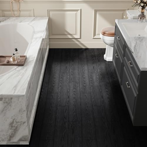 CRE8TIVE 24-Pack Peel and Stick Vinyl Plank Flooring Waterproof 6"x36" V170