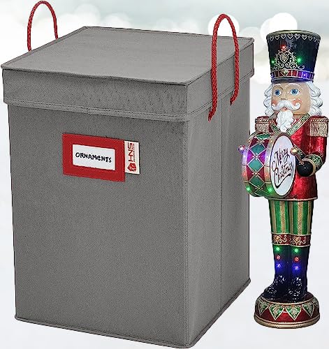 Christmas Nutcracker Storage Box for Figurines and Ornaments U4635