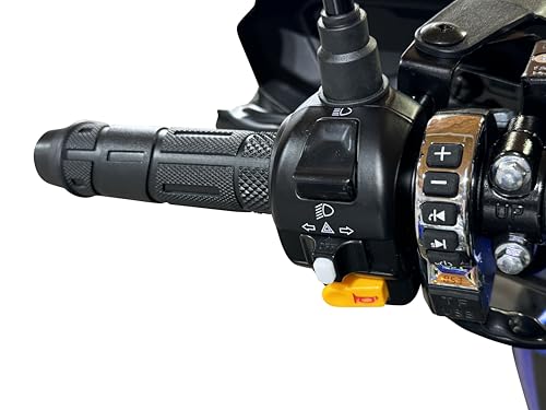 HHH Tank 200 DLX EFI Scooter Vitacci 200cc Motorcycle with Windshield and Rear Trunk I4952
