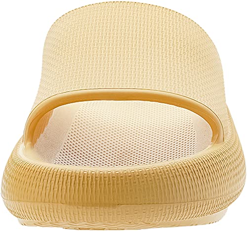 BRONAX Pillow Slippers for Women and Men, Cushioned Thick Sole B486351