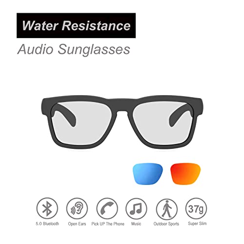 OhO Smart Glasses Polarized Sunglasses with Bluetooth Speaker M7097