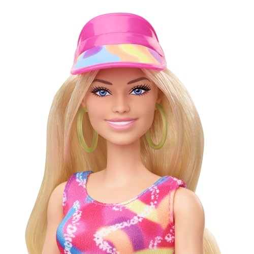 Barbie The Movie Margot Robbie Skating Doll with Neon Outfit and Impala Inline Skates V339