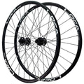 26" Mountain Bike Wheelset Center-Locking Disc Brakes Rims Sealed Bearing Hubs Support 8-12 Speed Cassette Thru Axle Wheel Set Front 12 * 100mm Rear 12 * 142mm