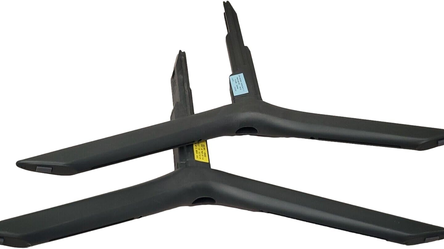 OEM Replacement TV Stand Legs sub for Samsung 75" Class Crystal UHD 75TU8000 TVs(UN75TU8000F, UE75TU8000, UN75CU7000F, UE75AU7175U), Screws Not Require