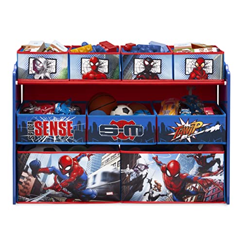 Marvel Spider-Man Deluxe 9 Bin Toy Organizer by Delta Children L36182