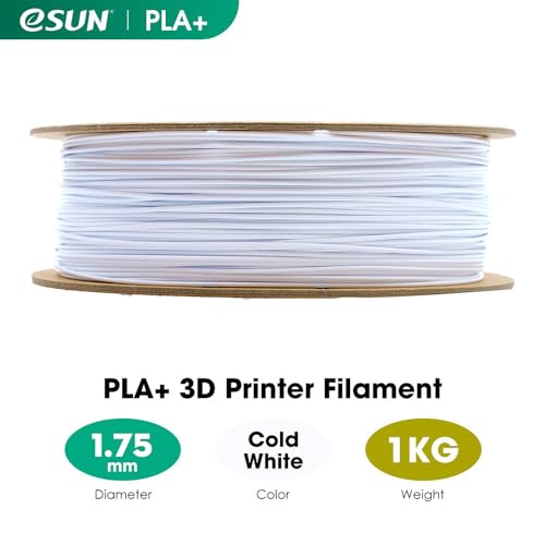 eSUN PLA+ Filament 1.75mm 3D Printer Filament, 1KG Spool, Fire Engine Red Q357