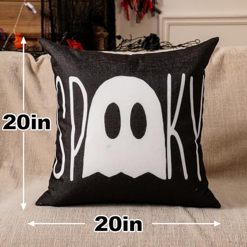 Christmas Pillow Covers 18x18 Set of 4, Double-Sided Print G493315