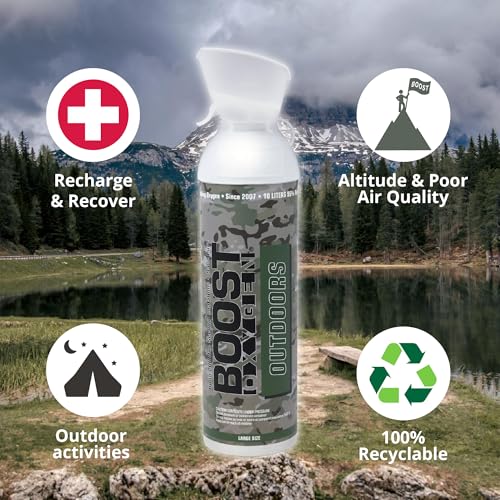 Boost Oxygen Large Natural 10L Canister 2 Pack I453