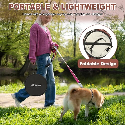 Dog Playpen Foldable Pet Tent with Carrying Bag for Indoor Outdoor Travel E336924