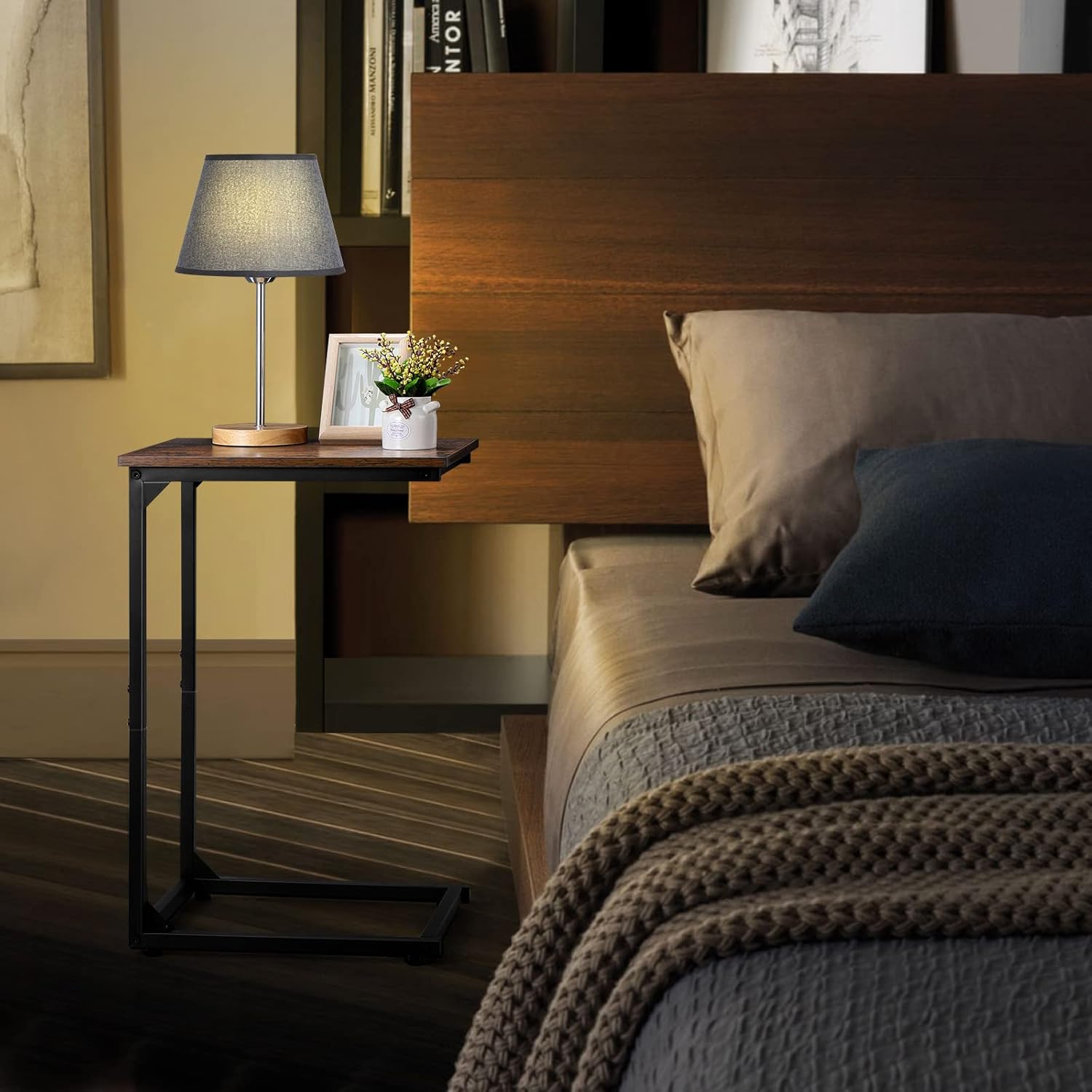 C Shaped Side Table Set of 2 for Living Room H80542