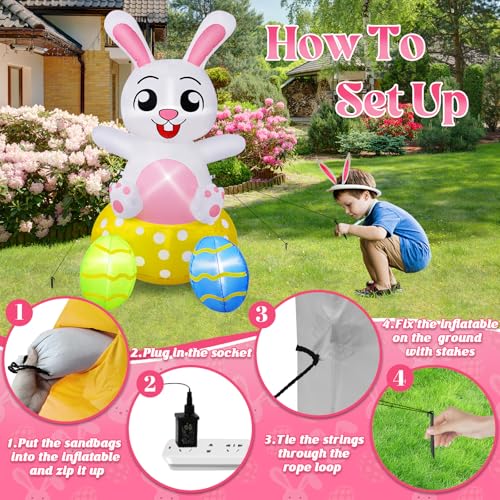 B&D 12FT Giant Christmas Inflatables Snowman Outdoor Decorations with Rotating LED Lights B36000