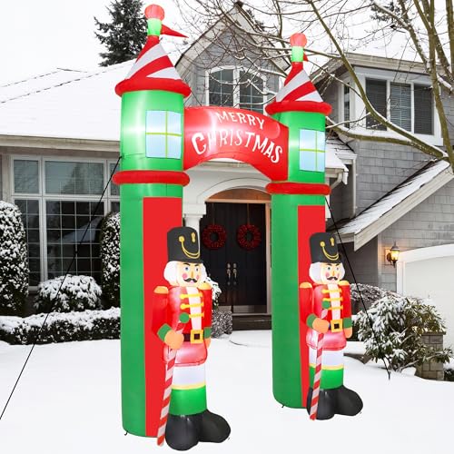 16FT Christmas Inflatable Snowman with LED Lights Outdoor Yard Decor N561071
