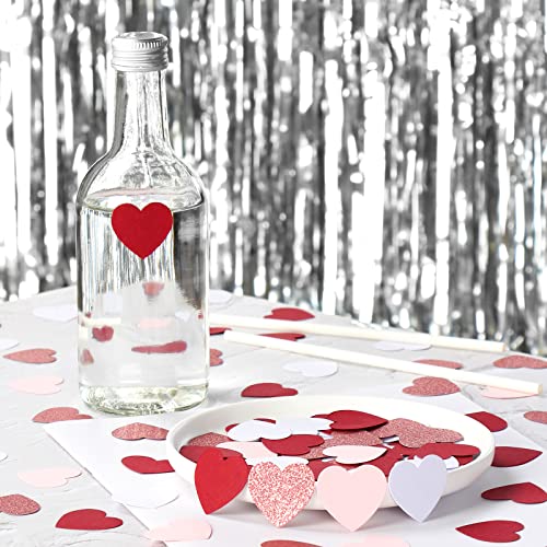 White-Gold Christmas Tree Star Confetti 300pcs Party Decoration N454
