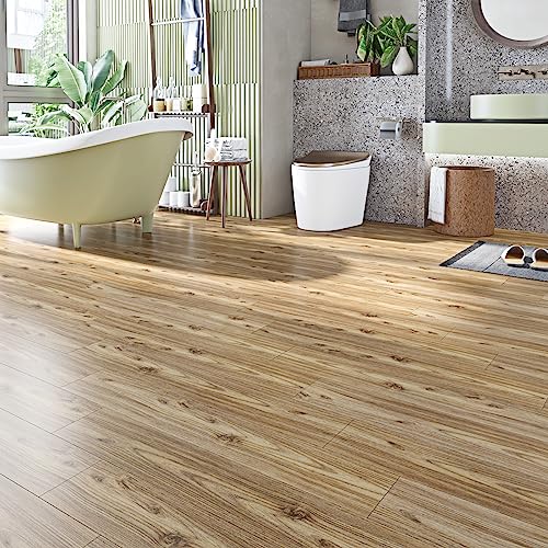 Livelynine 6x36 Vinyl Flooring Peel and Stick Planks Waterproof Wood Look E882