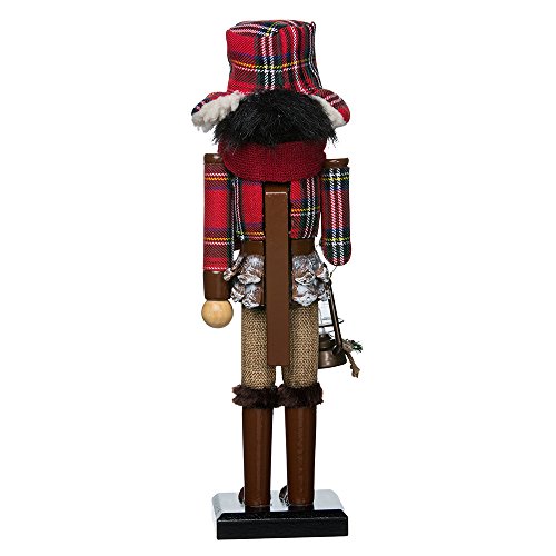 Kurt Adler 15" Wooden Woodsman Nutcracker P609