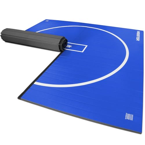Meister FlexFloor Wrestling Mat 10ft x 10ft Roll-Up Training Mat V43380