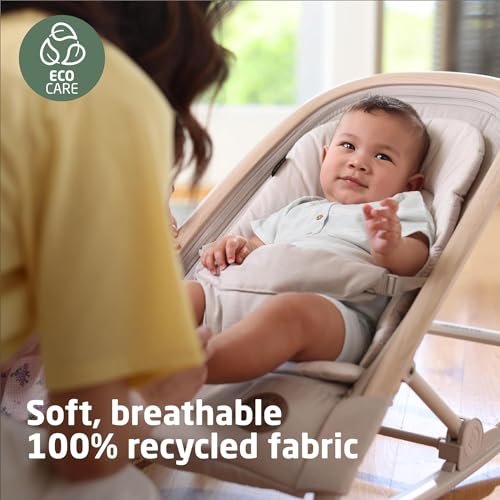 Maxi-Cosi Kori 2-in-1 Baby Bouncer Seat, Portable Rocker, Classic Green Z910
