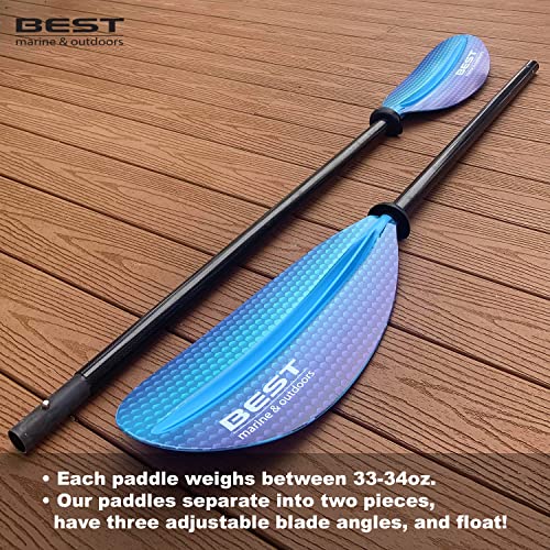 Carbon Fiber Kayak Paddle for Adults, 220cm H326