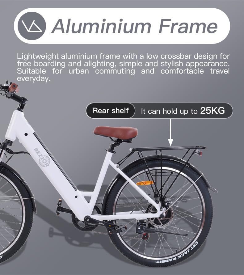 Electric Bike M3 for Adults 26" Fat Tire 500W Mountain Bicycle N478749