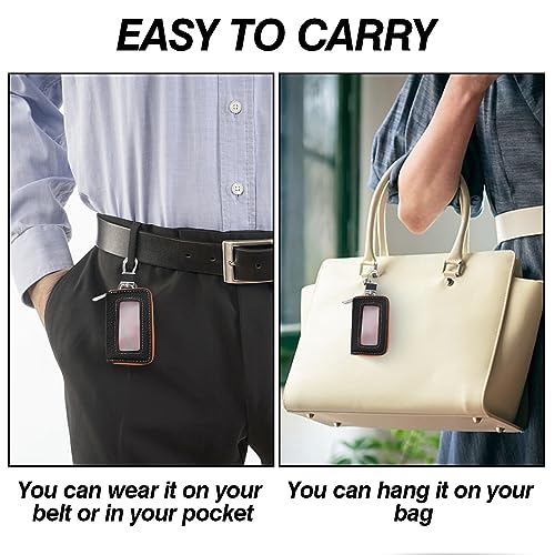 Sosolong Universal Key Fob Cover Leather Car Key Case X775218