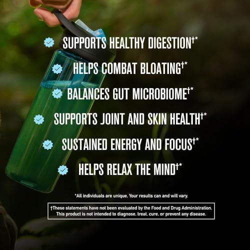 ROUNDHOUSE PROVISION Morning Kick Zero Sugar Greens Superfood Powder, Strawberry Lemonade, 30 Servings Z781093