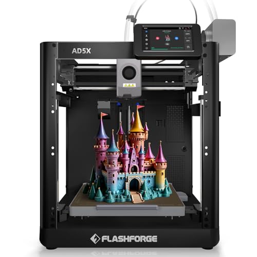 FLASHFORGE Adventurer 5M 3D Printer, High-Speed FDM with Auto Leveling J1032