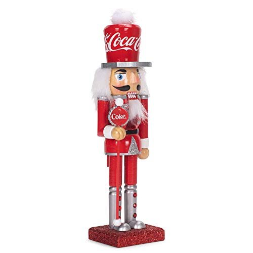 Coca-Cola Kurt S. Adler 10-Inch Wooden Nutcracker Multicolor V43168