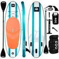 Roc Inflatable Stand Up Paddle Board with Premium Accessories, Wide Non-Slip Deck A34223