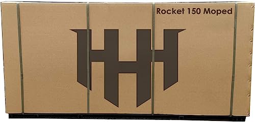 HHH Rocket 150 Moped Gas Vitacci Scooter 150cc Automatic Adult Bike T129